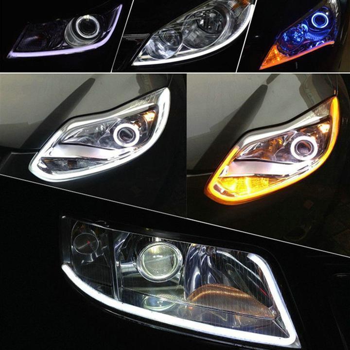 Flexible DRL LED Night & Daytime Running Light Strip