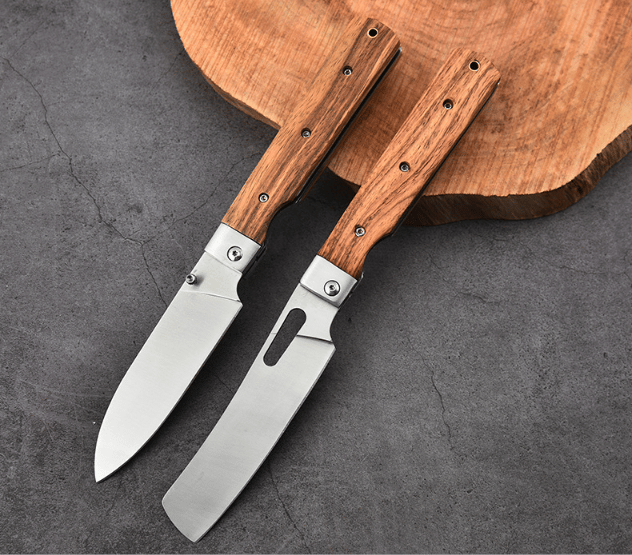 Portable Usuba Japan Traditional Kitchen Chef Knife Outdoor Cooking Camping EDC