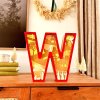 3D Nativity Monogram Ornament With Light