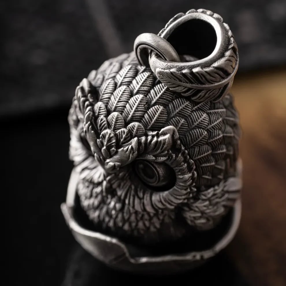 🎁TikTok Last Day Sale - 70% OFF🦉Handmade Owl Fidget Pendant