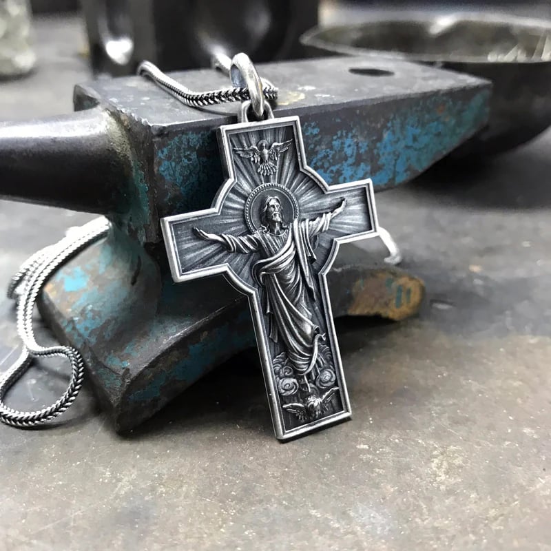 ✝Ascension Cross Necklace - Thank you for blessing us all!