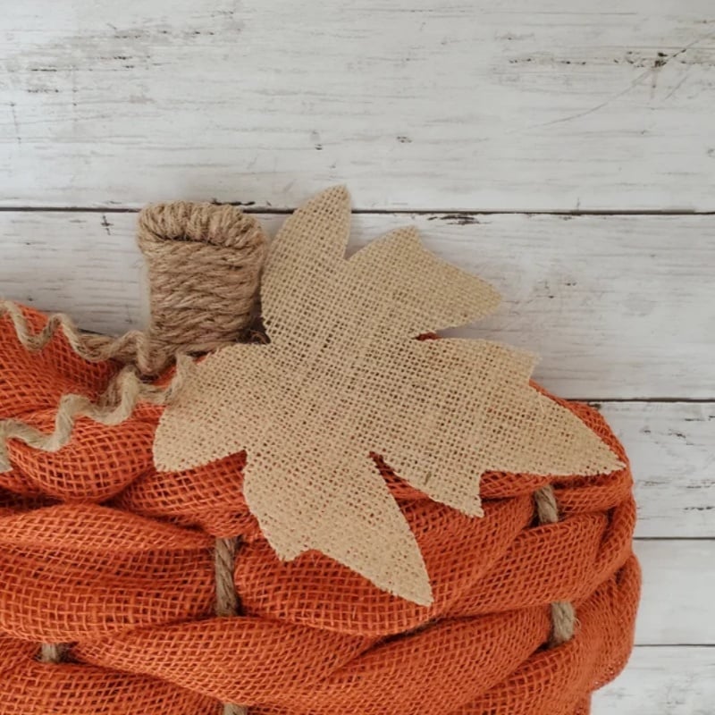 🍁Handmade Fall Pumpkin Wreath🎃​