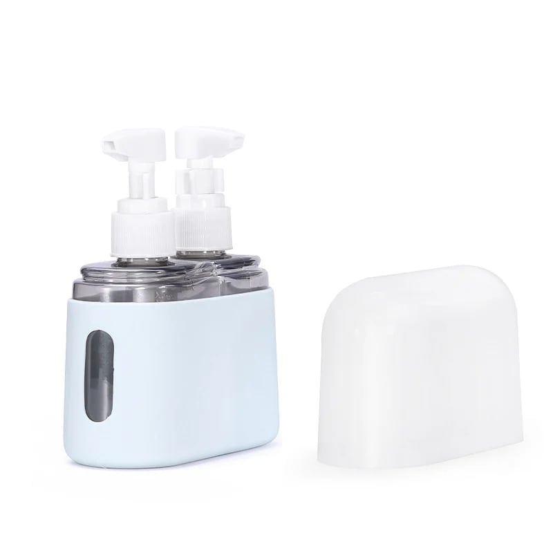 🎁2024 Summer Hot Sale🎁 Mini Shampoo Dispenser Portable Travel Bottle Set