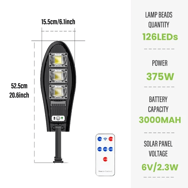 (🔥Last Day Promotion 50% OFF)🌟SOLAR LED LAMP 6000K - Buy 2 Free Shipping