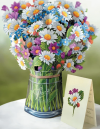 💐Handmade Pop Up Flower Bouquet Greeting Card - Buy 3 Free Shipping