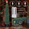⏰LAST DAY SALE 50% OFF💥Christmas Tree Flameless Taper Candles with Remote Timer