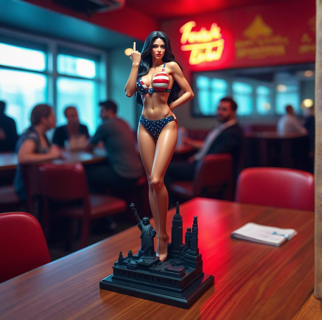 StarSpangled Allure Figure
