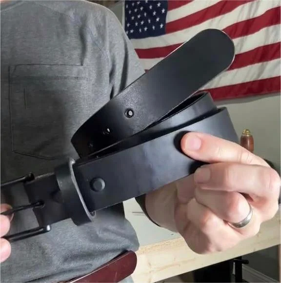🔥Handmade Full-grain Buffalo Leather Belt (𝐒𝐦𝐢𝐭𝐡 𝐇𝐚𝐧𝐝𝐦𝐚𝐝𝐞®) - BUY 2 FREE SHIPPING