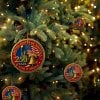 Limited Edition US 250th Anniversary Glass Suncatcher Hanging