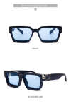 Women's Fashion Trend V Frame Square Sunglasses