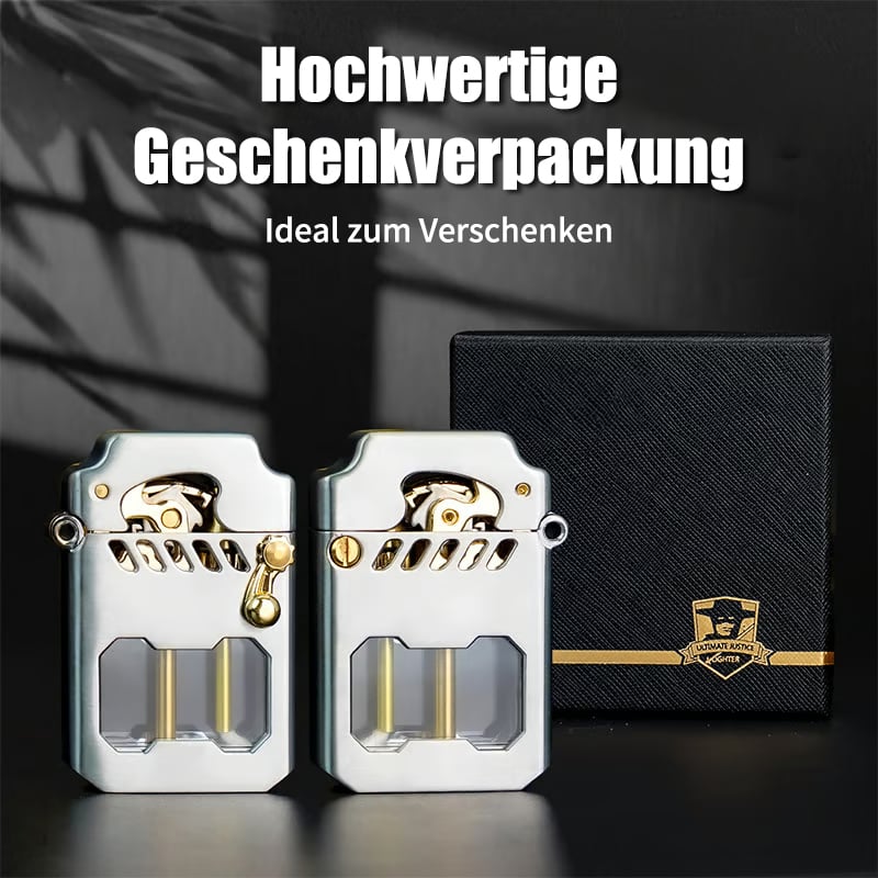 🔥LETZTER TAG 50% Rabatt-  Mecha Metal Rocker Feuerzeug