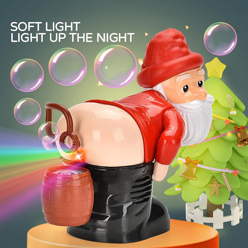 🔥Last Day Promotion 48% OFF-🎁-Funny Santa Bubble Blowing Machine