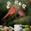 🔥Metal Hand Painted Cardinals on Flowering Dogwood Garden Art-𝗕𝗨𝗬 𝟯 𝗚𝗘𝗧 𝗘𝗫𝗧𝗥𝗔 𝟭𝟬% 𝗢𝗙𝗙