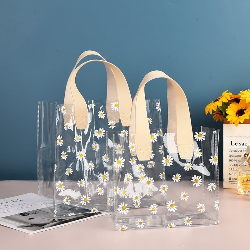 🎁TikTok Last Day Sale - 70% OFF🎉Transparent flower printed gift bag
