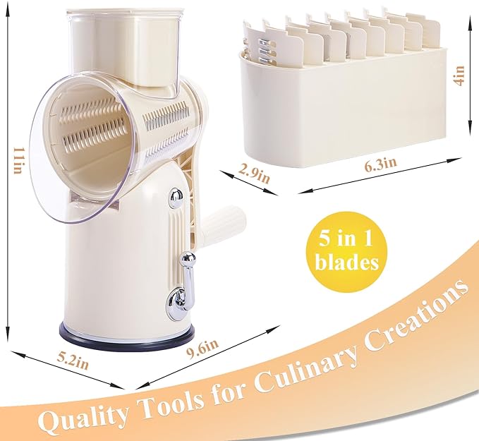 🧑‍🍳Kitchen Artifact - 49%OFF🥳-5 In 1 Food Chopper✨