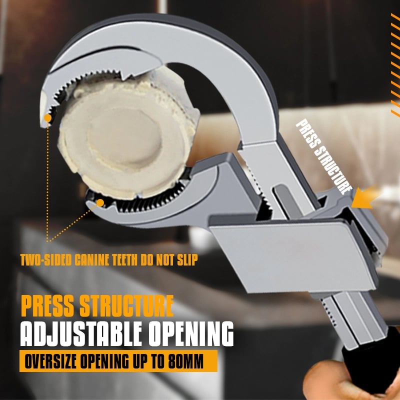 2023 New Year Limited Time Sale 70% OFF🎉Multifunctional Adjustable Double-ended Wrench Tool🔥Buy 2 Get Free Shipping