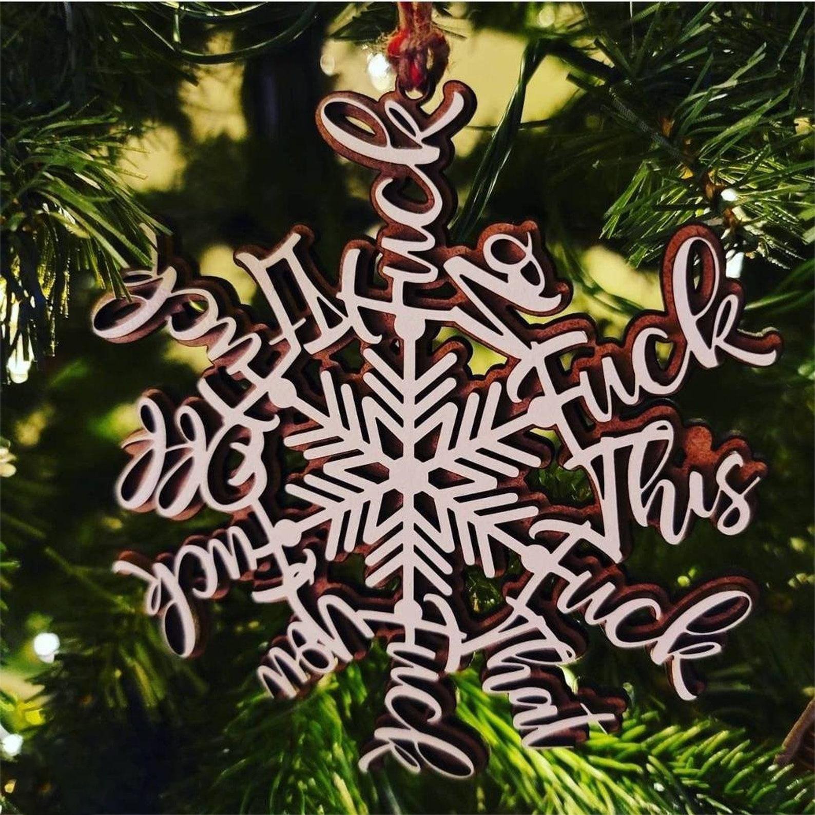 Funny Christmas Ornament | Perfect ornament for annual summary