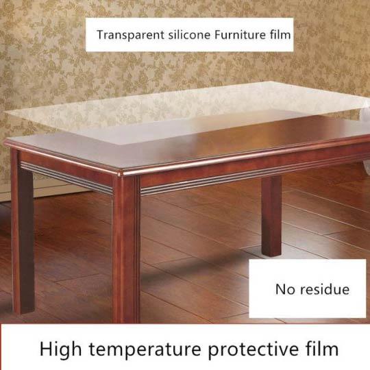 Furniture marble solid wood desktop protective film