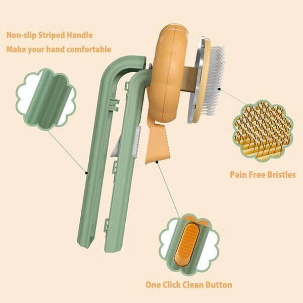 (🌲Early Christmas Sale- 49% OFF) Pumpkin Pet Comb - BUY 3 GET EXTRA 30% OFF