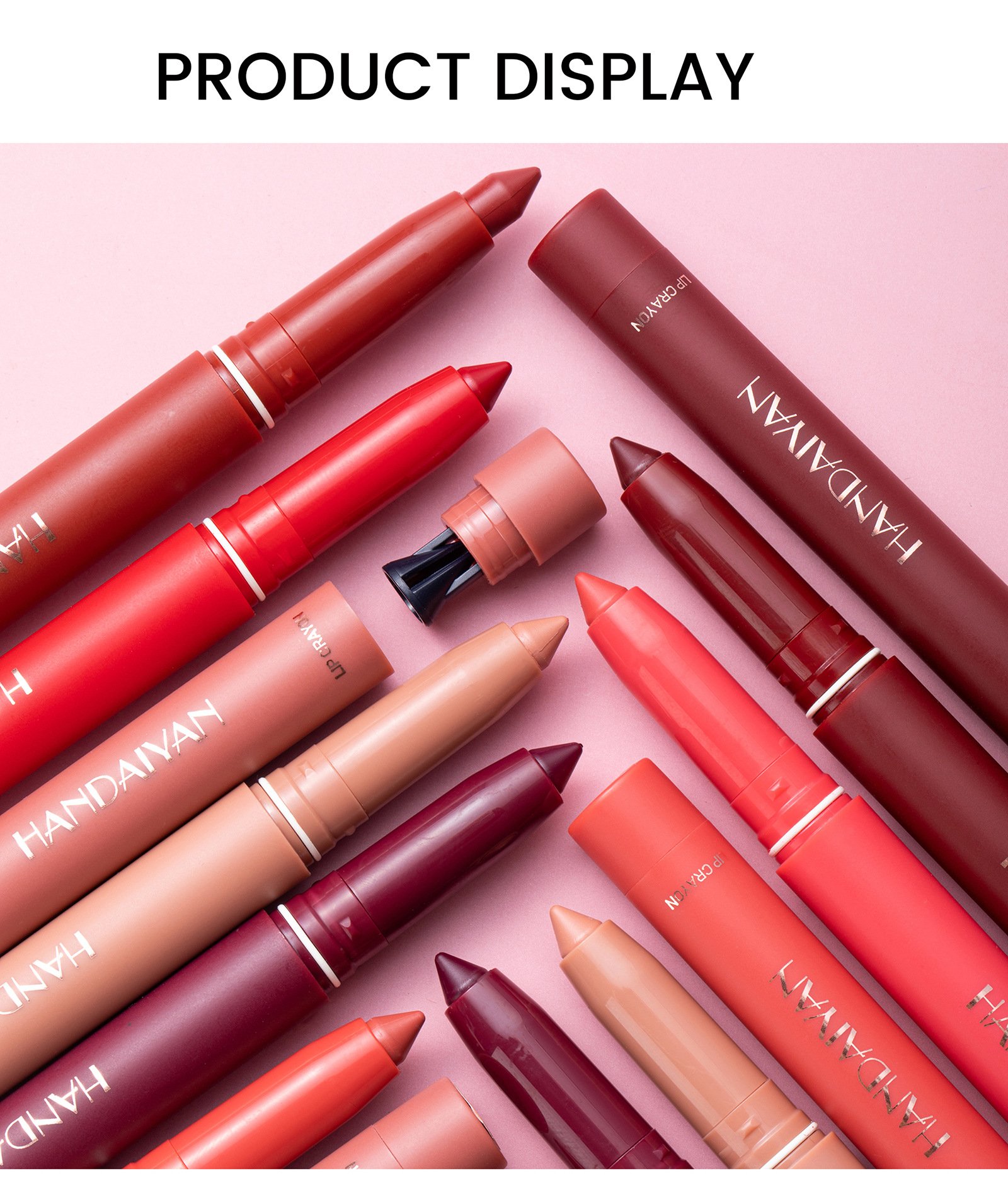 🔥Last Day Promotion 70% OFF-💋-Rotating Sharpenable Matte Lipstick Pencils