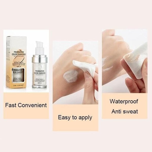 Mother's Day Sale 🎉Buy 1 Get 1 Free🎁 -  2023 for Best Color Changing Mature Skin Foundation