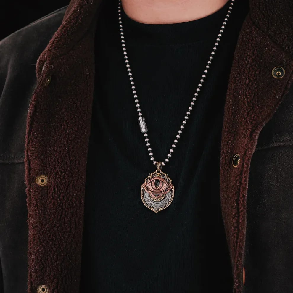 🎁TikTok Last Day Sale - 70% OFF👁️‍🗨️Handmade Tarot Vision Pendant: Connect to Cosmic Wisdom Anytime