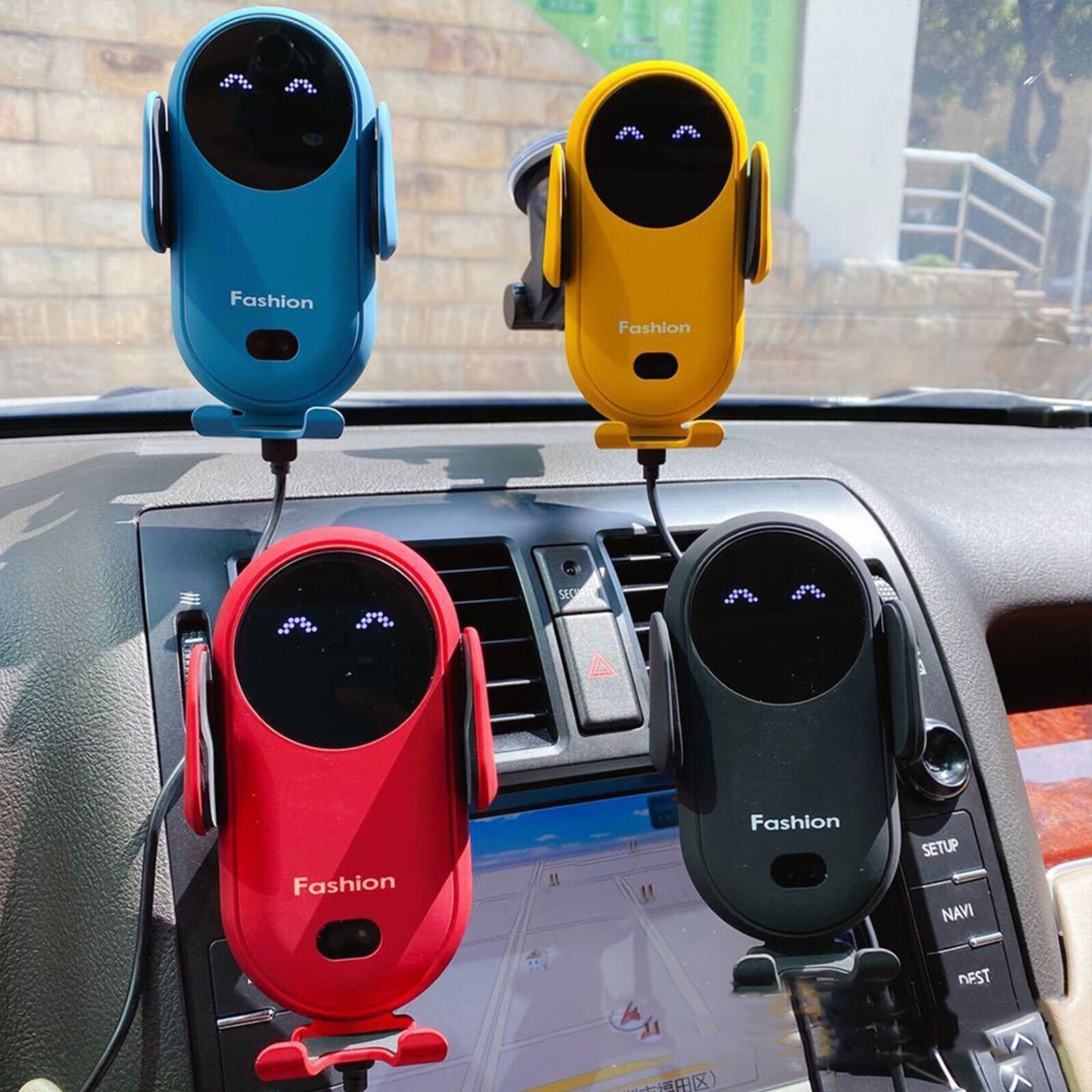 [NEW ARRIVAL]   Smart Car Wireless Charger Phone Holder