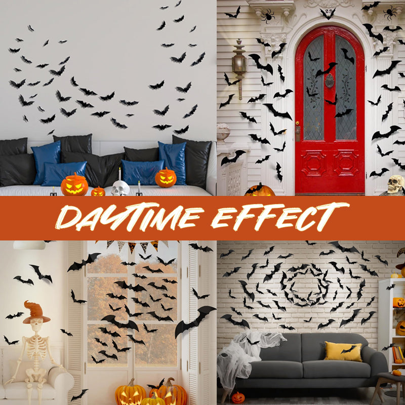 ⏰LAST DAY SALE 50% OFF💥LED Bat Wall Sticker