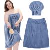 🎁TikTok Last Day Sale - 70% OFF🔥Plus Size Adjustable Oversized Wrap Bathrobe Set