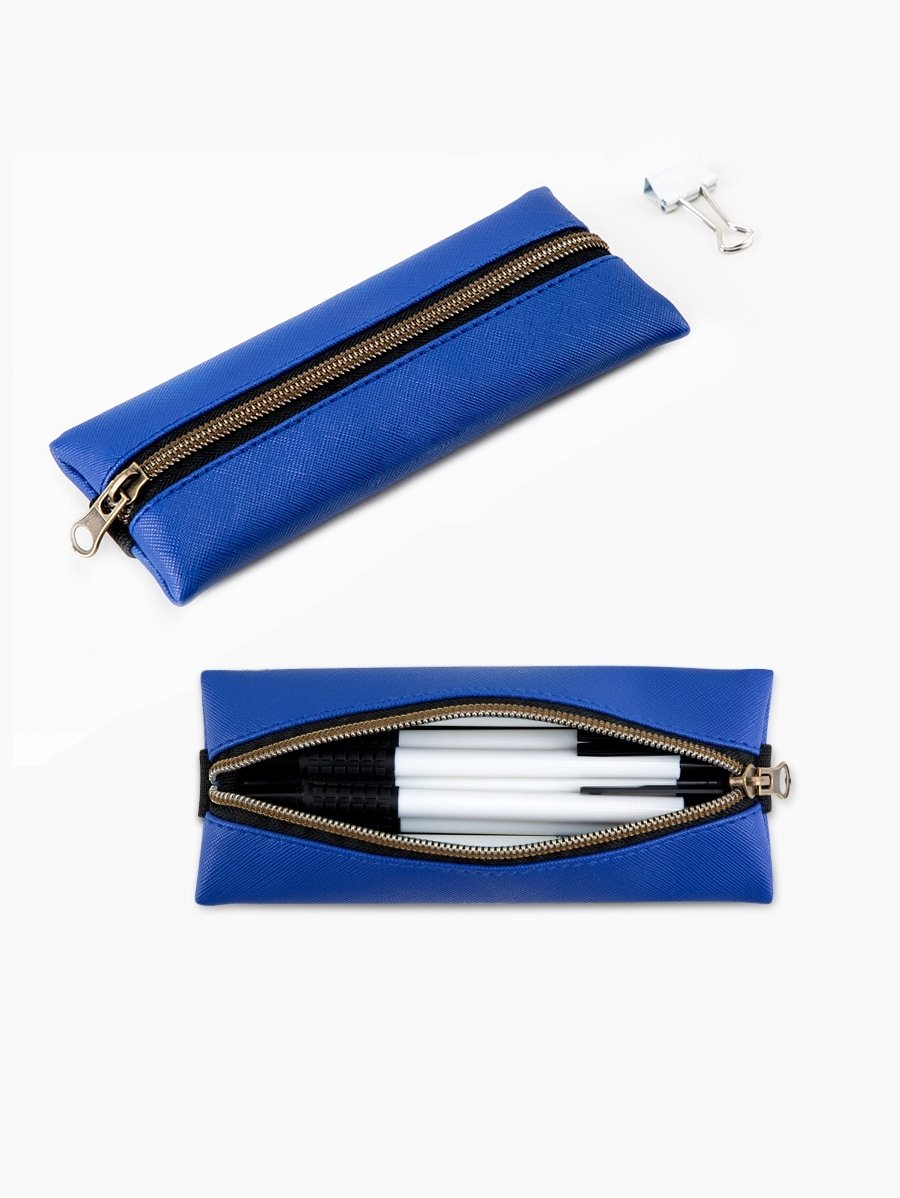 Pencil Zipper Bag With Elastic Band 1pc