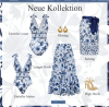 🏆Swimwear Bestsellers🏆 Einteiliger Badeanzug mit V-Ausschnitt und Bindeband-Print und Rock