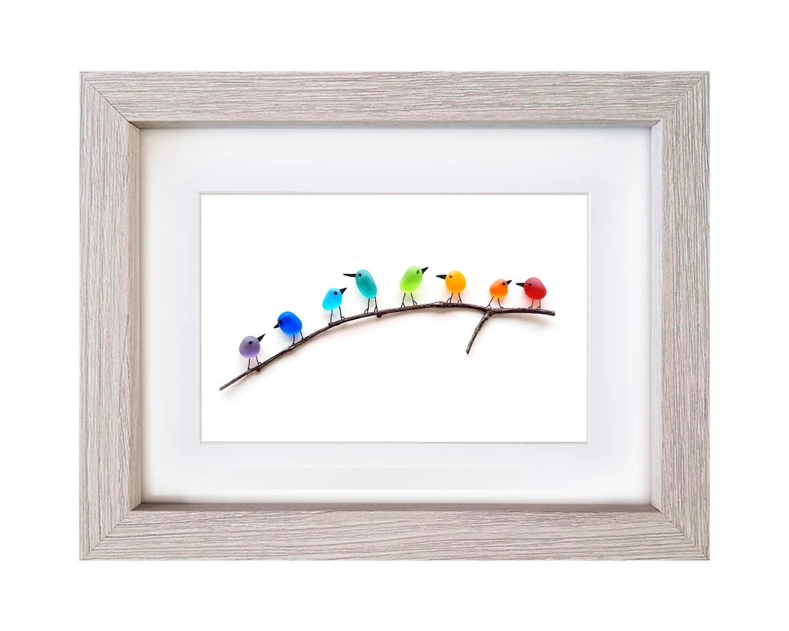 🔥LAST DAY 49% OFF 🐦Rainbow Birds on Branch