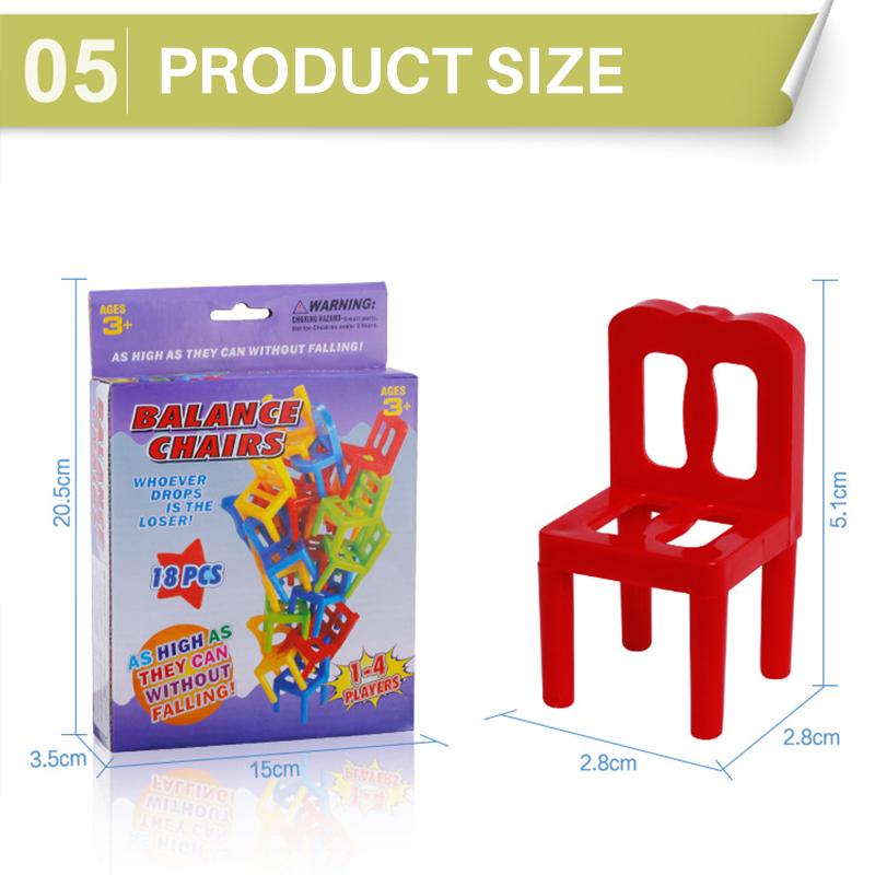 (🎄2022 Christmas Hot Sale- 48% OFF) Chairs Stacking Tower Balancing Game🔥BUY 3 GET 3 FREE(108PCS)& FREE SHIPPING