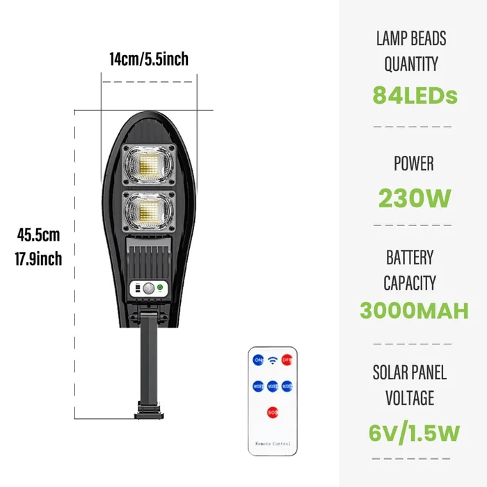 (🔥Last Day Promotion 50% OFF)🌟SOLAR LED LAMP 6000K - Buy 2 Free Shipping