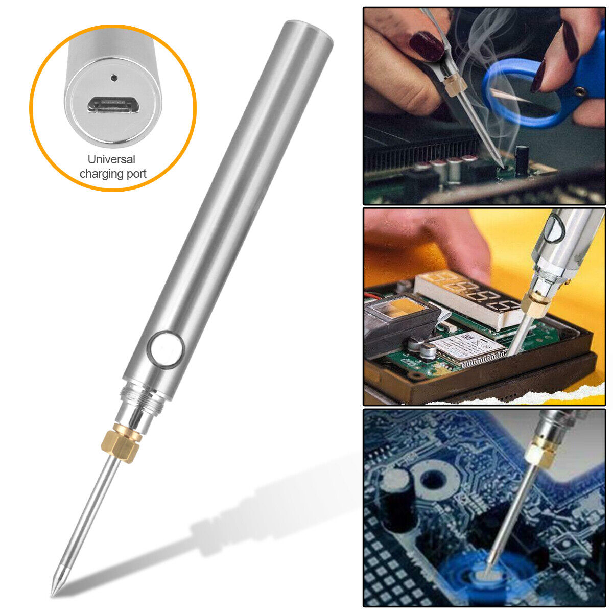 🔥Portable cordless soldering iron