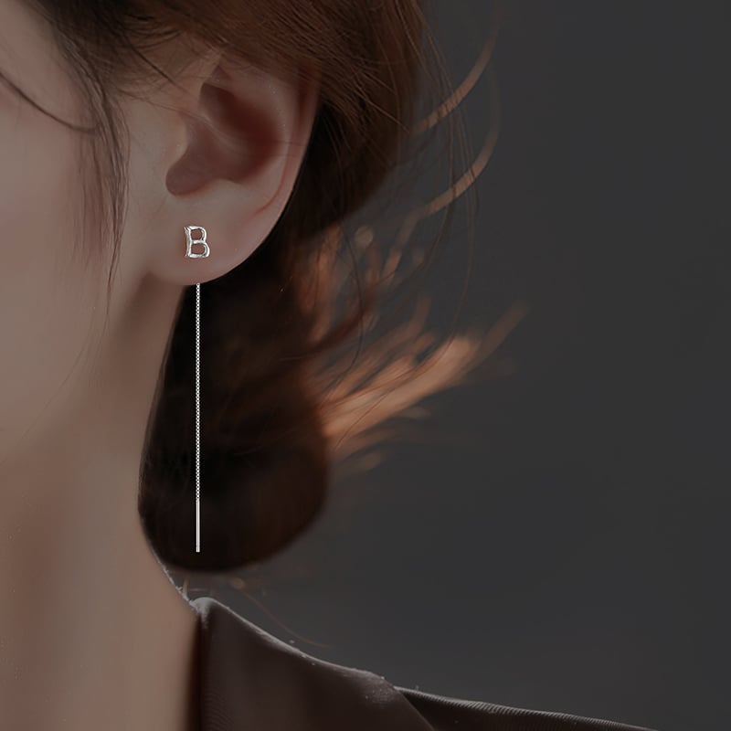 🔥Hot Sale - 49% OFF🔥Shiny Alphabet Earrings-BUY 4 SAVE 20% OFF