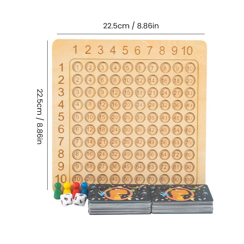 🔥Early Christmas Sale 48% OFF 🔥 Wooden Montessori multiplication board game♟,BUY 2 GET 10% OFF & FREE SHIPPING