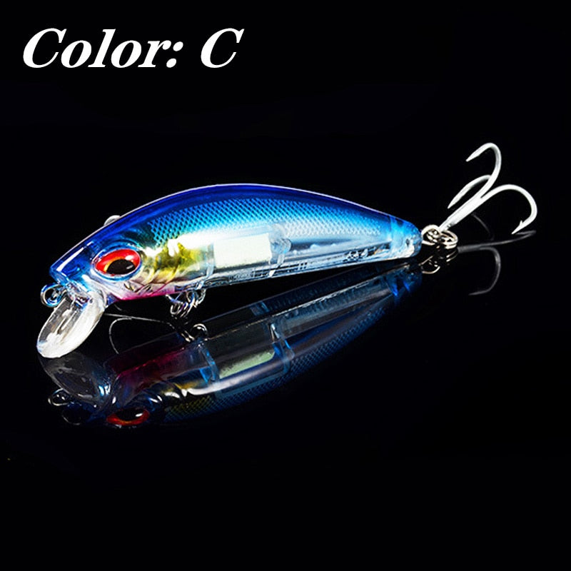 3D Luminous Minnow Fishing Lures