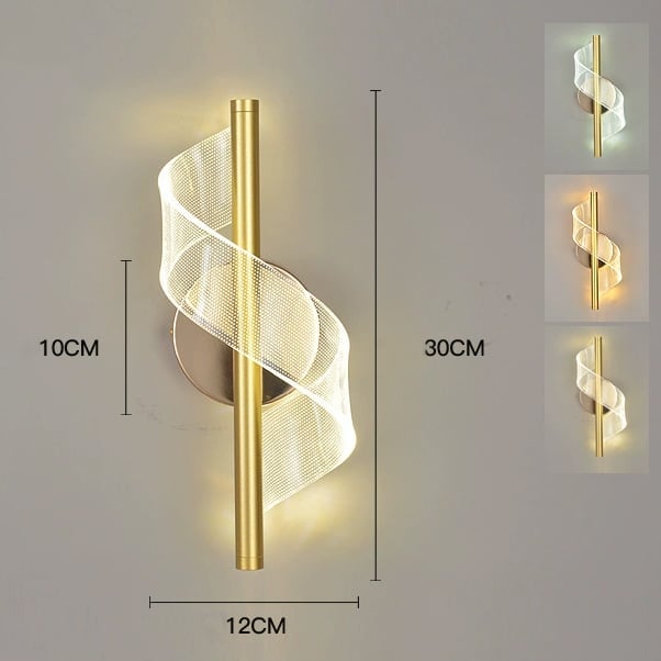 💥LAST DAY SALE 50% OFF💥3-Color Modern Led S-Shape Wall Light
