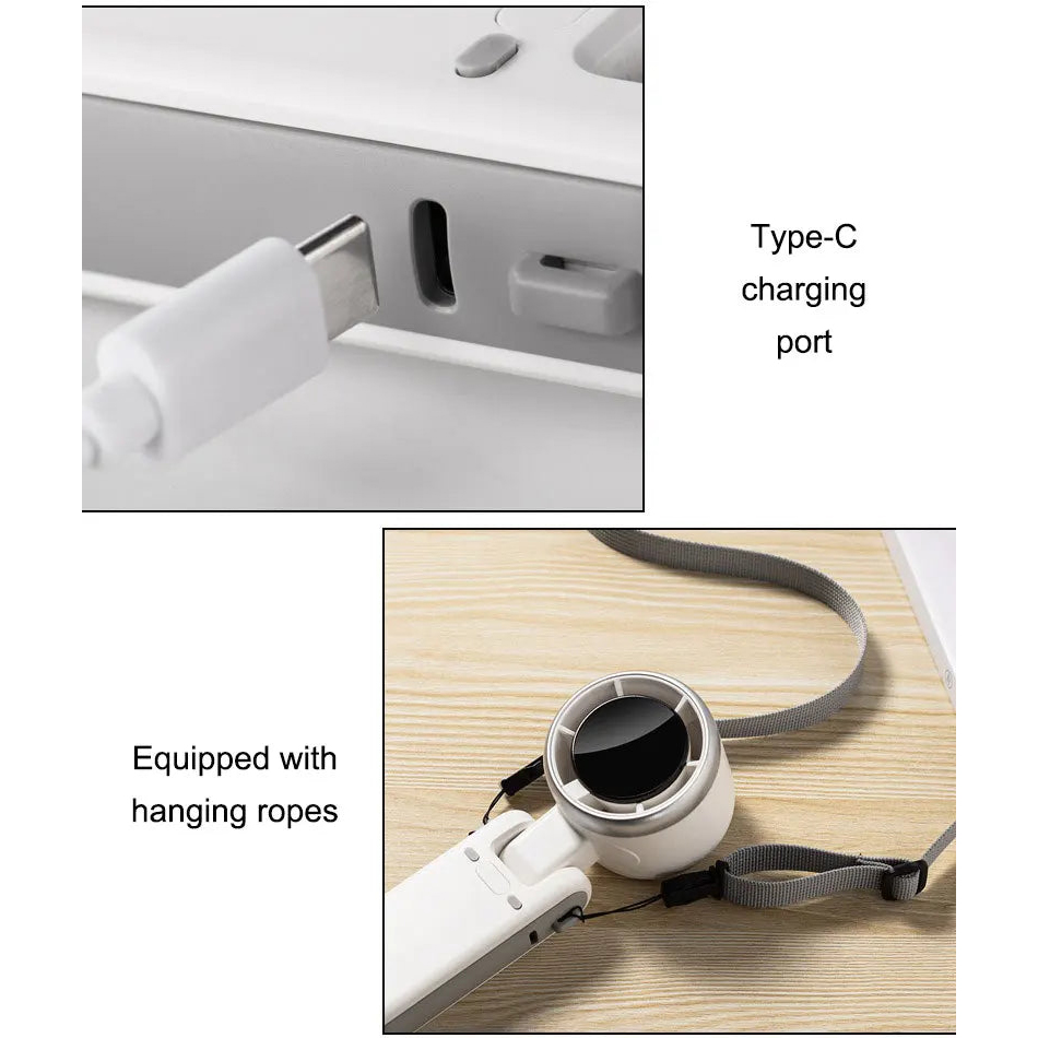🌬️Mini Fan – Powerful Cooling On the Go!💨