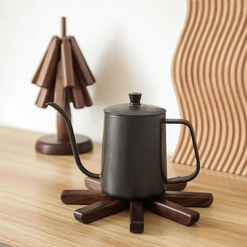 (🎄Early Christmas Sale - 49% OFF) ✨️Walnut Tree  Wooden Magnetic Trivet