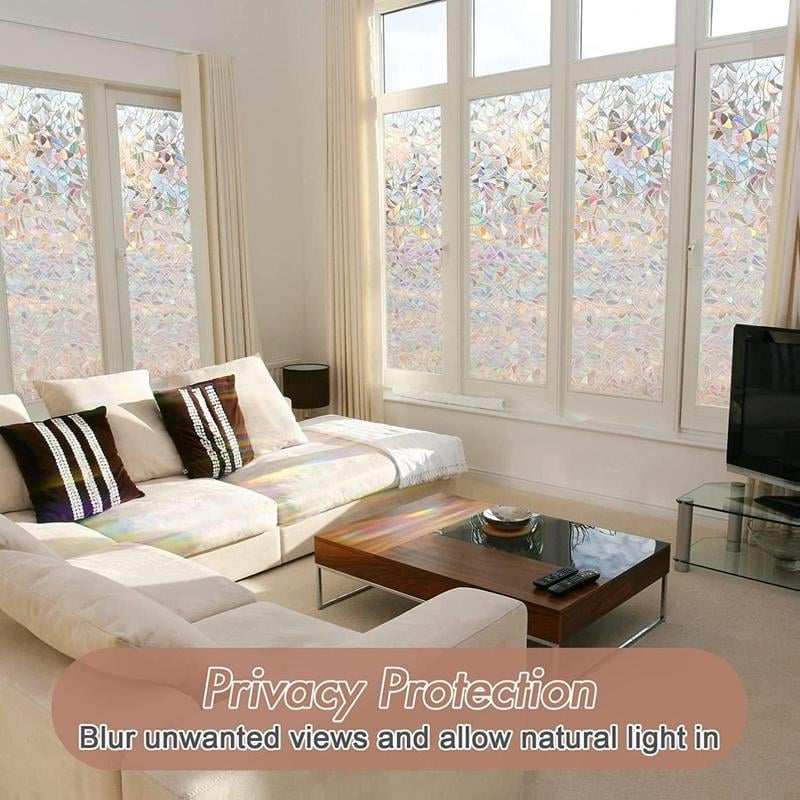 🍂TikTok Fall Mega Sale - 70% OFF🎉Stained Glass Rainbow Film Decorative Window Clings