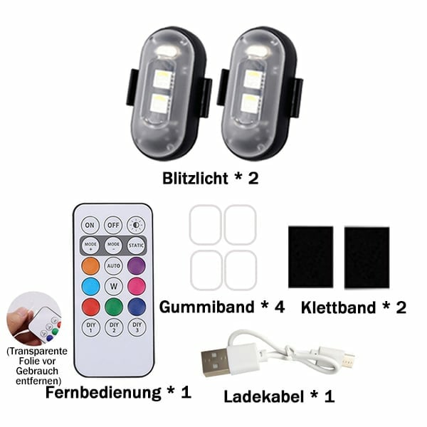 🔥Heißer Verkauf - 49% Rabatt🔥Kabellose Auto-Fußraumbeleuchtung