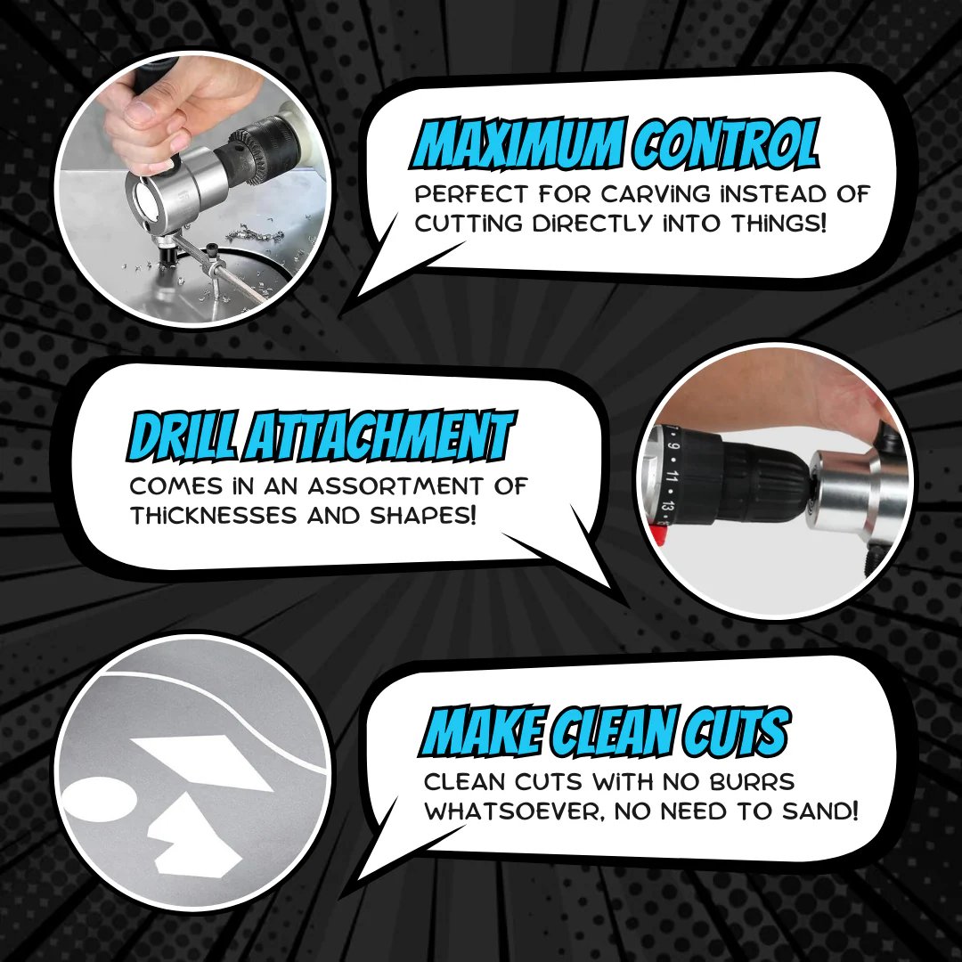 LAST DAY 50% OFF🔥Double-head Metal Sheet Cutter-Buy 2 Free Shipping
