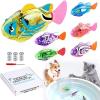 (🎄Early Christmas Sale - 48% OFF)Interactive Robot Fish Toys for Cat/Dog-Buy 10 get 10 Free & Free Shipping