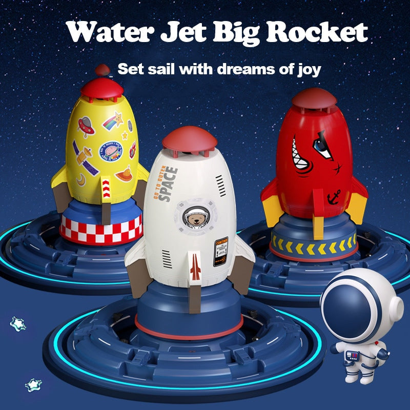 Rotating Rocket Sprinkler – Imagine Come True