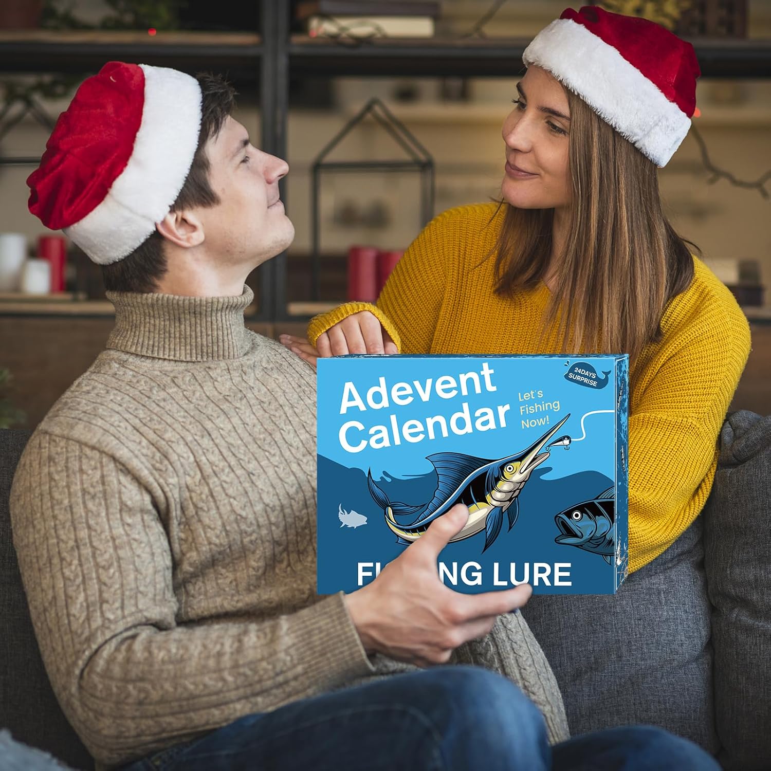🎣Advent Calendar 2025 Fishing Lure Countdown Calendar