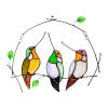 🔥Last Day Promotion - 49% OFF🔥Birds Stained Window Panel Hangings - Buy 2 Free Shipping
