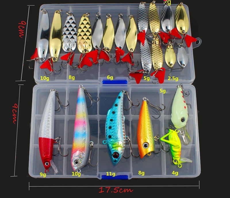 🎣 Summer Sale-30% OFF🐠Full Fishing Lure Set