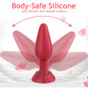 SHEMESIX SM Anal Plug Sex Toys - Backyard Rose Anal Plug Three-Piece Set Anal Expansion Beads Sex Toys